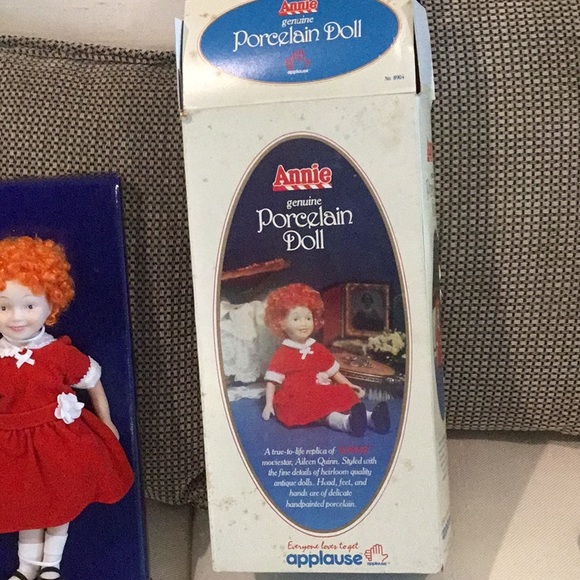Doll. “ANNIE”. Genuine porcelain doll - Picture 6 of 7